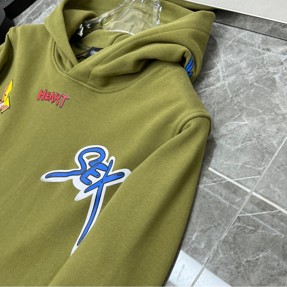 ⭐️⭐️Chrome Hearts Graffiti Spider Web Hoody Sweatshirt - Picture 3 of 8